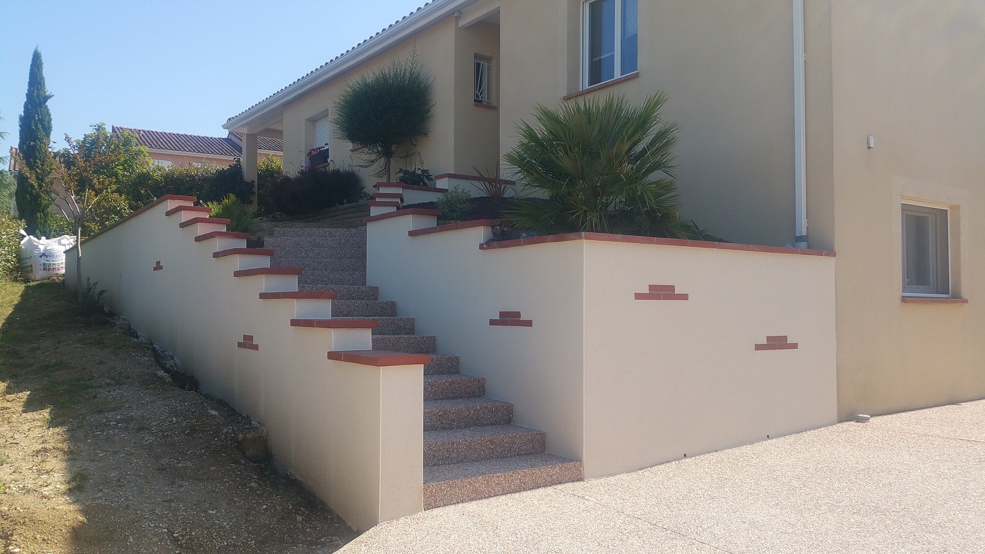 Rénovation d'un escalier extérieur — Région toulousaine